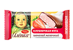 Шоколад Аленка молочный с начинкой с клубничной нугой 20 гр