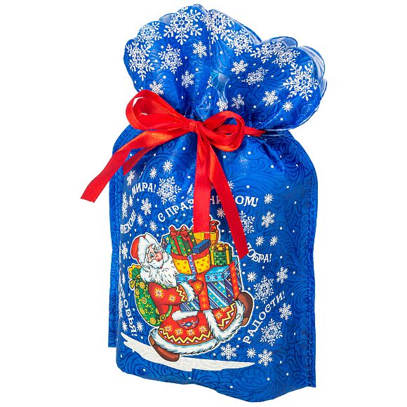 Сладкий новогодний подарок Мешок со сладостями